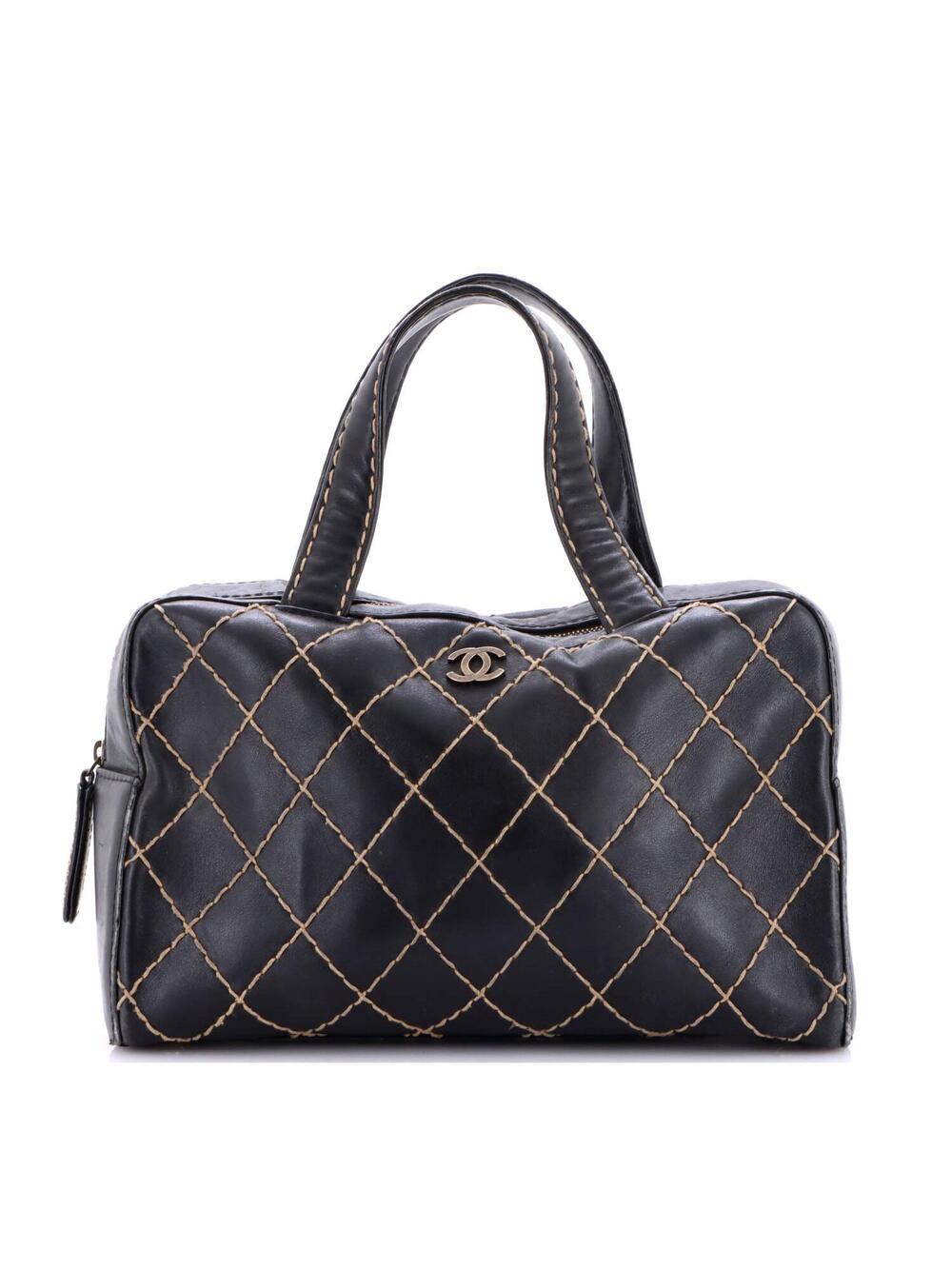 Chanel Surpique Boston Bag Quilted #285805C13B